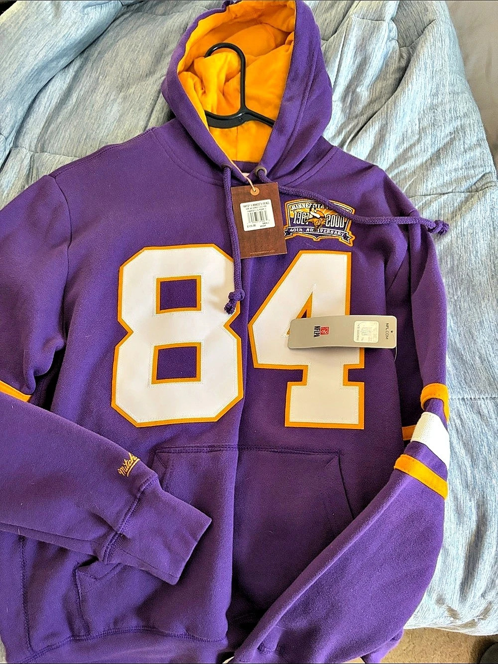 Mitchell & Ness Minnesota Vikings Randy Moss Retired Player Name & Number